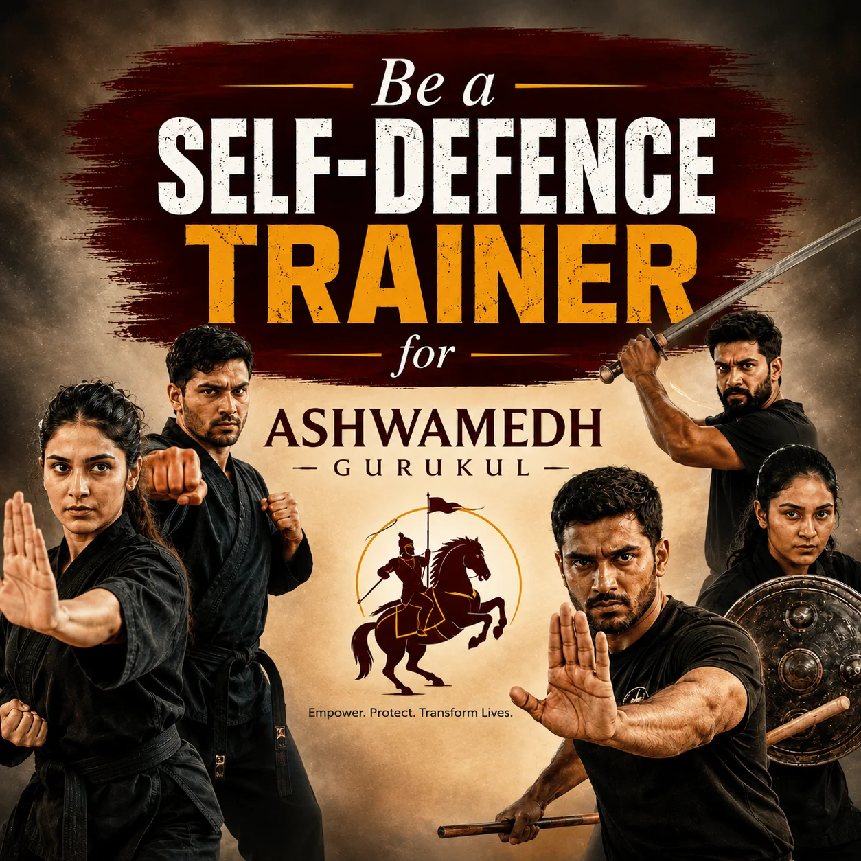 Be a Self-Defence Trainer